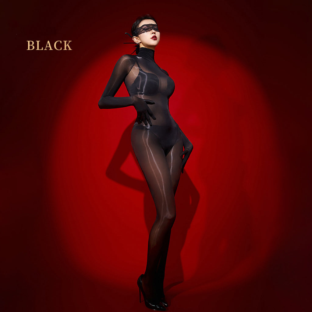 8D Glossy Sheer Bosystocking