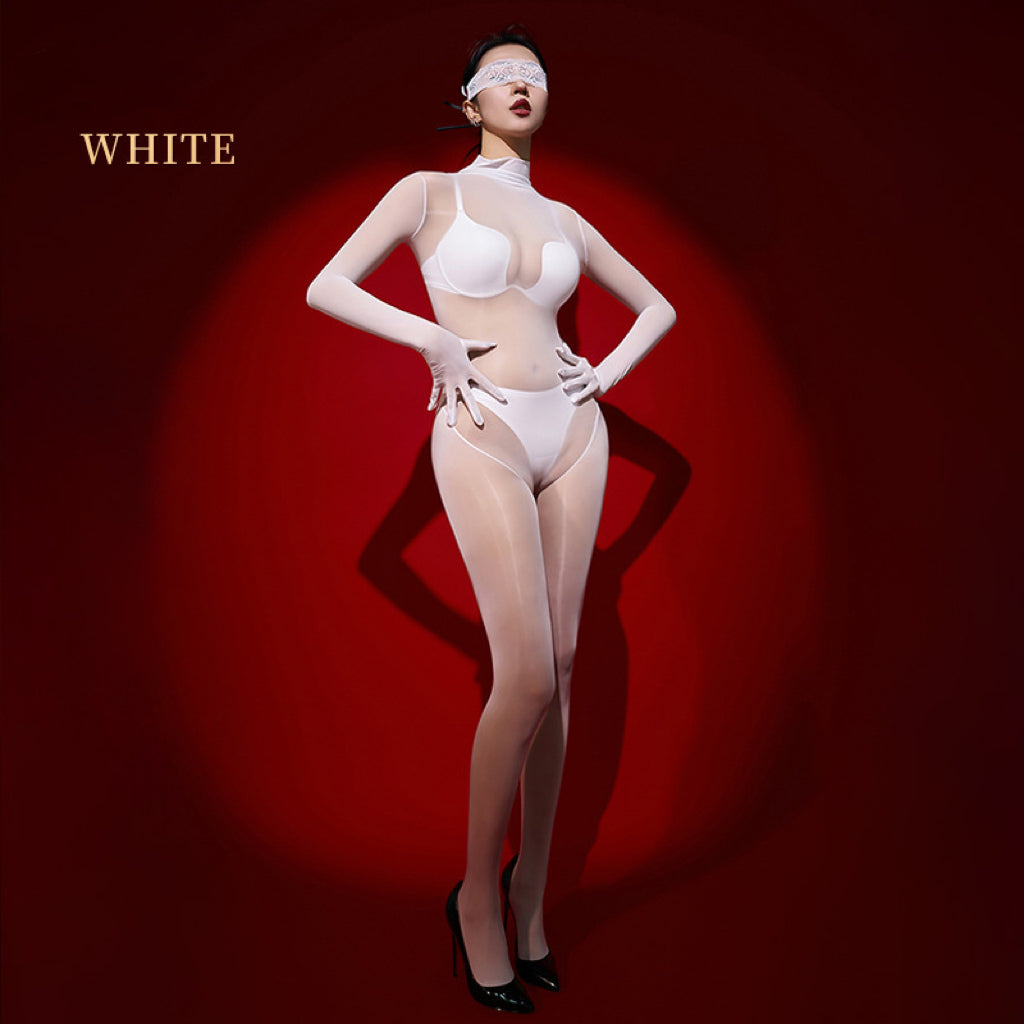 8D Glossy Sheer Bosystocking