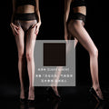 5D Aurora Glossy Mesh Waist Seamless Sheer Tights